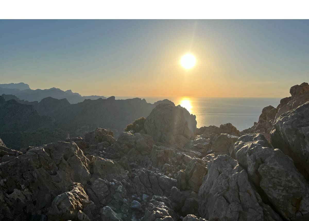 Mallorca Sunset - Inspiration Sander Hupkes Art